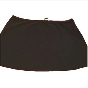 Catalina Black Mini Skirt 3X 22W-24W